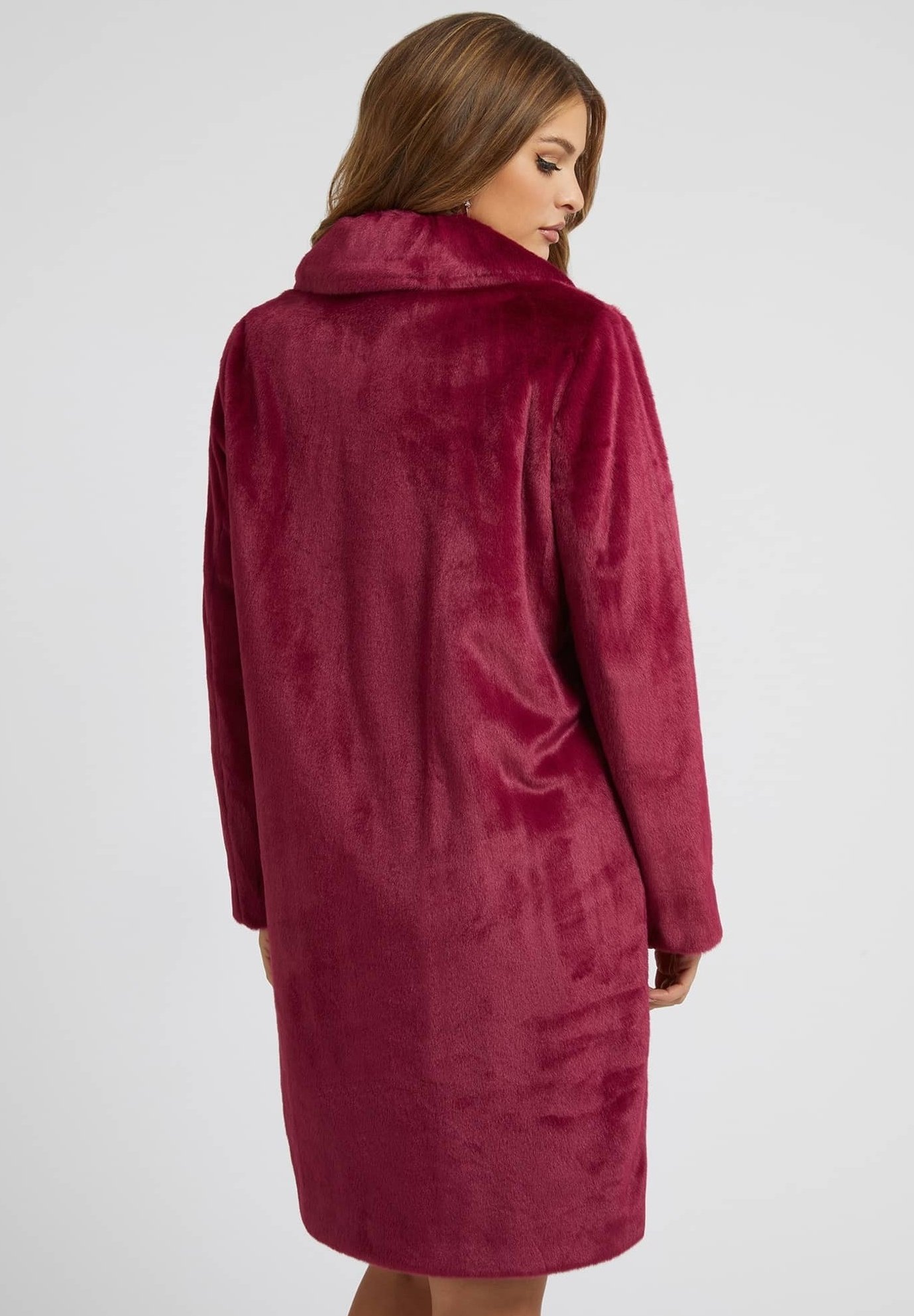 Guess mantel damen rot Clearance